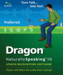 Dragon NaturallySpeaking Preferred version 10