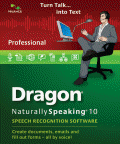 Dragon NaturallySpeaking Professional version 10
