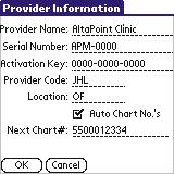 Palm User Information Form