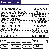 Palm Patient List